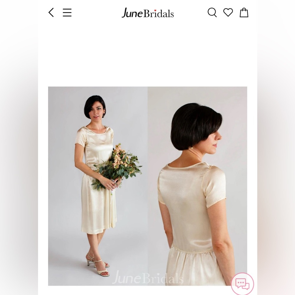 1920S Wedding Vintage Art Deco Wedding Dress short wedding dress
